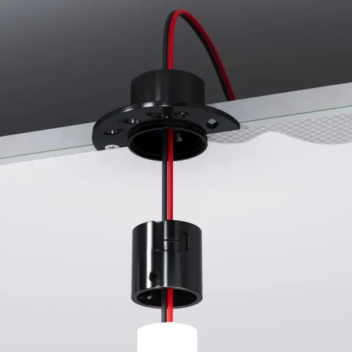 Встраиваемое крепление для круглого гибкого неона Full light черный FL 2860 - фото 4