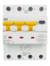 Выключатель автоматический дифференциального тока 4п (3P+N) C 32А 30мА тип A 6кА АВДТ-34 KARAT IEK MAD22-6-032-C-30 - фото 2