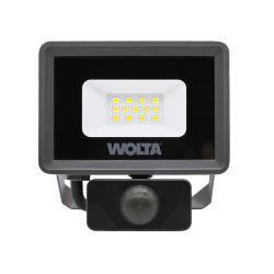 Светодиодный прожектор WOLTA WFL-10W/06s 10Вт 5700K IP65 с Датчиком