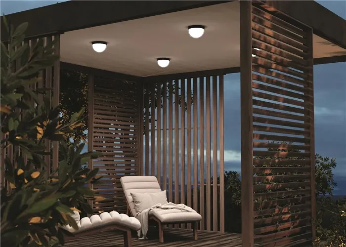 Потолочный светильник Mon 3000K 12Вт IP 65 (Графит) - фото 3