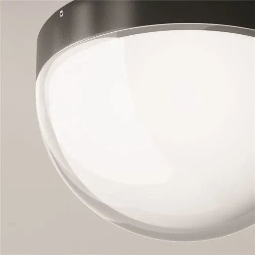 Потолочный светильник Мон / Mon 3000K 12Вт IP 65 (Графит) O438CL-L12GF3K - фото 8