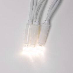 ULD-S1000-120-DWA WARM WHITE IP67 Гирлянда светодиодная, 10м, 120 светодиодов, Теплый белый свет, Провод белый