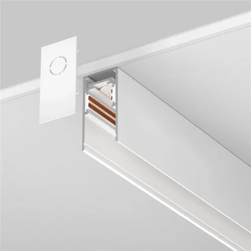 Шинопровод 3м Exility накладной/подвесной белый (Белый) - фото 5