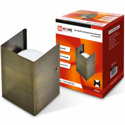 Светильник накладной двусторонний GX53S-WALL 2BR под лампу GX53 230B бронза IN HOME