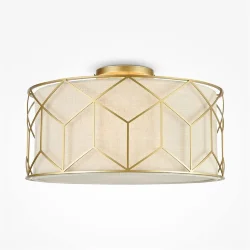 Потолочный светильник Messina E27х3 60Вт (Золото)