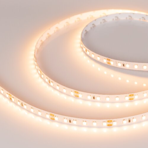 Светодиодная лента RT-A120-8mm 24V Warm2700 (9.6 W/m, IP20, 2835, 50m) (Arlight, Открытый) 024572(2) - фото