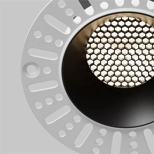 Встраиваемый светильник Dip Hight 4000K 15Вт 50° (Черный) - фото 11