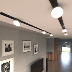 Basic System Трековый светильник 12W 4200K Pila серебро 85078/01 (056104)