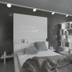 Basic System Трековый светильник 12W 4200K Pila серебро 85078/01 (056104)