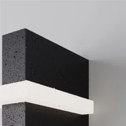 Настенный светильник (бра) Line 3000К 6Вт IP 65 (Графит)