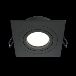 Встраиваемый светильник Atom GU10 10Вт (Черный)