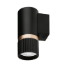 Светильник WOLTA WSL-GU10/W19BG под лампу GU10 Черный / золотой DUO - фото 4.