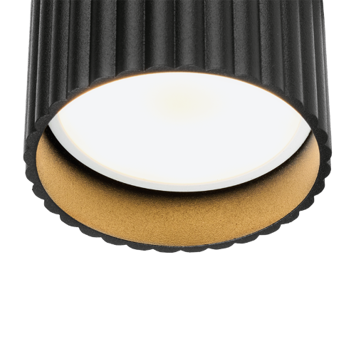 Светильник WOLTA WSL-GU10/W19BG под лампу GU10 Черный / золотой DUO - фото 6.