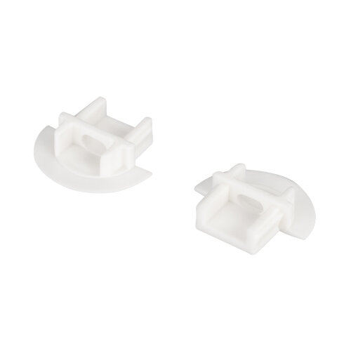 Заглушка для MIC-F белая с отверстием (Arlight, Пластик) - фото 1