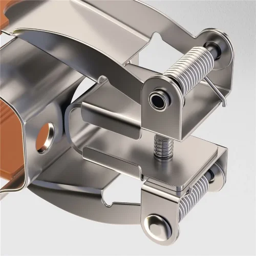 Держатель пружинный Unity встраиваемый, серебро (Серебро) - фото 8