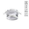 Светильник встраиваемый «Novotech» 370919, серия: GEM (встраиваемый). Фото 1.