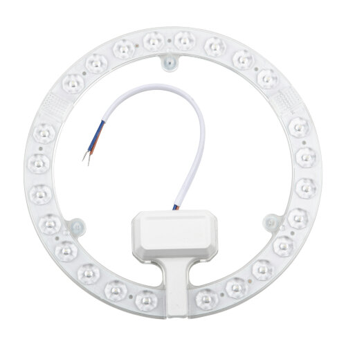 ULE-Q930-24W-4000K IP40 CLEAR Светильник-модуль светодиодный с драйвером, 220В, диаметр 195мм, Белый свет 4000K, Угол 180градусов, TM Volpe - фото 1