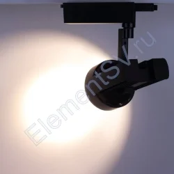 Светодиодный светильник трековый JH-GDD 2L PX68 (50W, 220V, black body, 30deg, day white)