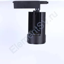 Светодиодный светильник трековый JH-GDD 2L PX68 (50W, 220V, black body, 30deg, day white)