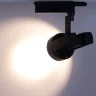 Светодиодный светильник трековый JH-GDD 2L PX68 (50W, 220V, black body, 30deg, day white) - фото II