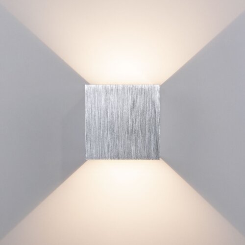 Уличный настенный светодиодный светильник 1548 TECHNO LED WINNER алюминий - Фото 2