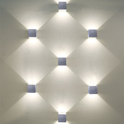 Уличный настенный светодиодный светильник 1548 TECHNO LED WINNER алюминий - Фото 3