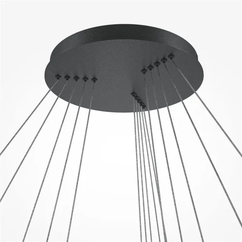 Подвесной светильник Rim 3000-4000К 174Вт (Черный) - фото 5