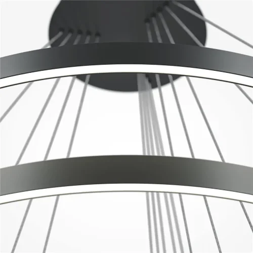 Подвесной светильник Rim 3000-4000К 174Вт (Черный) - фото 8