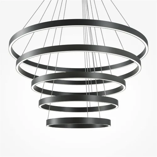 Подвесной светильник Rim 3000-4000К 174Вт (Черный) - фото 10