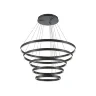 Подвесной светильник Рим / Rim 3000-4000К 174Вт (Черный) MOD058PL-L200BK - фото