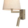 Настенный светильник (бра) Freya FR2057WL-L5BG (Бежевый) - фото 4