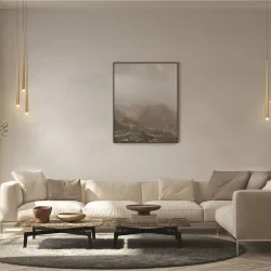 Подвесной светильник Cascade 3000-4000К 19Вт (Черный)