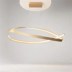 Подвесной светильник Plons 3000К 38Вт (Латунь)