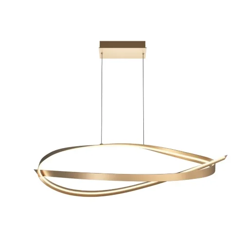 Подвесной светильник Plons 3000К 38Вт (Латунь) - фото