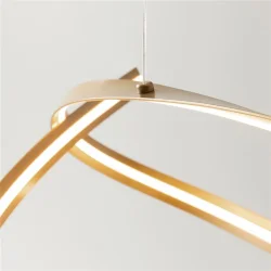 Подвесной светильник Plons 3000К 38Вт (Латунь)