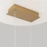 Подвесной светильник Plons 3000К 38Вт (Латунь) - фото 8