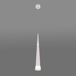 Подвесной светодиодный светильник DLR038 7+1W 4200K белый матовый (044559)