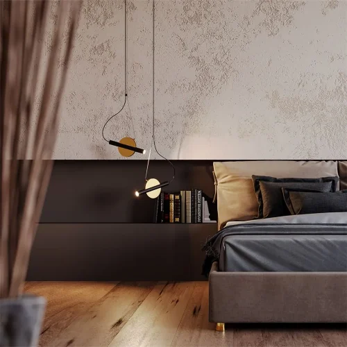 Подвесной светильник Enigma 3000K 5Вт (Латунь) - фото 6