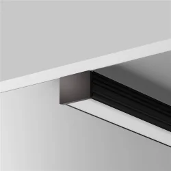 Комплект заглушек (для профиля 16×12) 10 шт., ALM-005-B-EC 642022 (Черный)