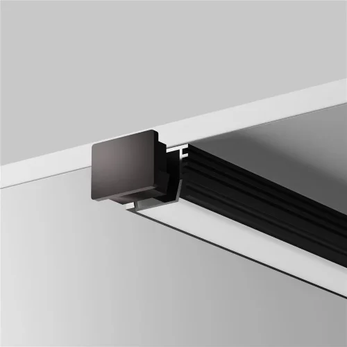 Комплект заглушек (для профиля 16×12) 10 шт., ALM-005-B-EC 642022 (Черный) - фото 4