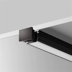 Комплект заглушек (для профиля 16×12) 10 шт., ALM-005-B-EC 642022 (Черный)