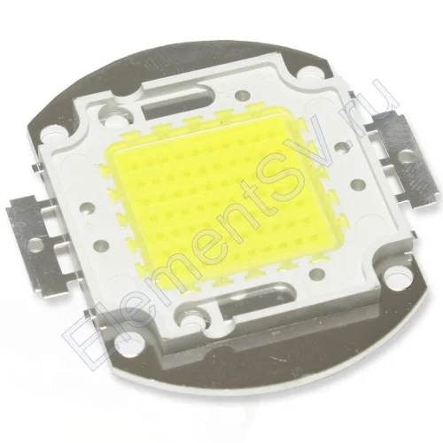 Светодиодная матрица COB D510 (70W, 30-35V, White) - фото.