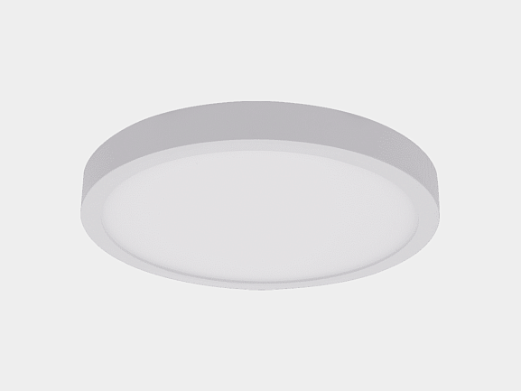 'Светильник светодиодный потолочный накладной ультратонкий, серия KH, Белый, 15Вт, IP20, Нейтральный белый (4000К), KH-R175-15-NW - фото