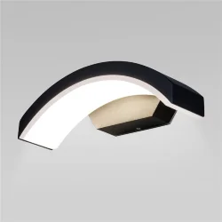 Пылевлагозащи<wbr>щенный настенный светодиодный светильник Asteria D IP54 1671 Techno LED черный (035817)