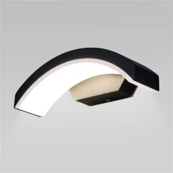 Пылевлагозащи<wbr>щенный настенный светодиодный светильник Asteria D IP54 1671 Techno LED черный (035817)