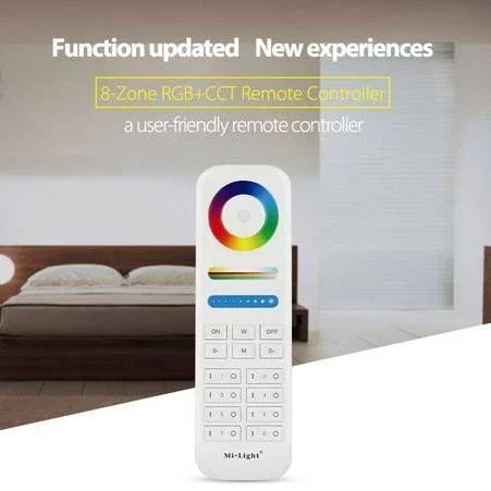 Сенсорный пульт Mi-Light FUT089 P210 (RGB/RGBW/RGB+CCT, 1-8 zone, 2.4GHz) - фото.