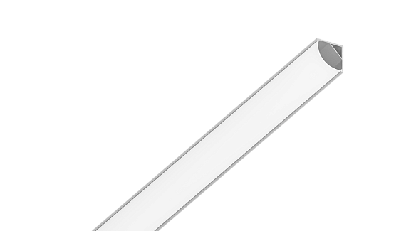 Алюминиевый профиль угловой для однорядной ленты SWG, SF-1616 - фото