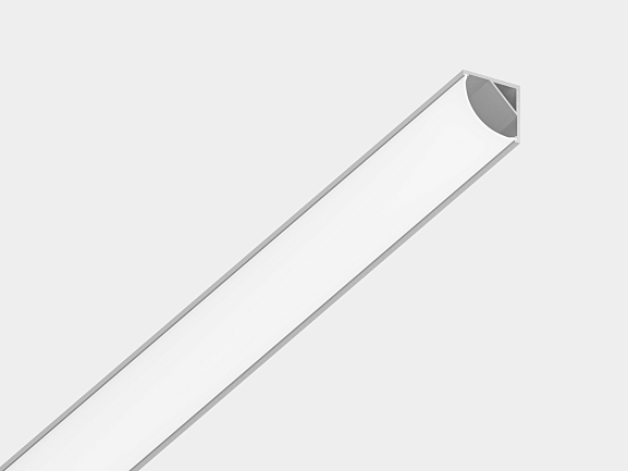 'Алюминиевый профиль угловой для однорядной ленты SWG, SF-1616 - фото