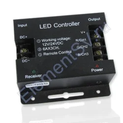 Контроллер RGB RF TOUCH P23 (12-24V, 216-432W)