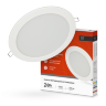 Панель светодиодная встраиваемая круглая RLP 24Вт 230В 4000К 1440Лм 300мм белая IP40 IN HOME - Фото 2